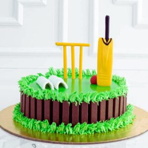 Cricket KitKat Cake