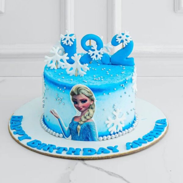 Frozen Shaded Cake