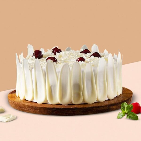 White Forest Cake